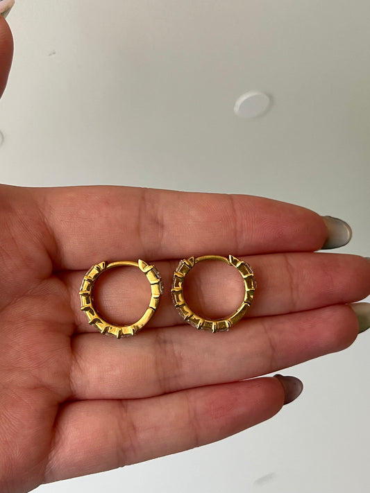 Tennis earrings